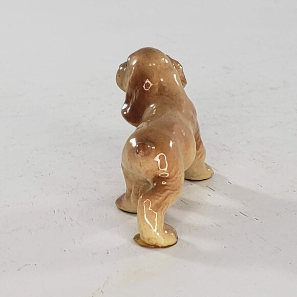 Hagen Renaker Cocker Spaniel Puppy Walking Miniature Dog Figurine *Flaw* - Picture 4 of 6